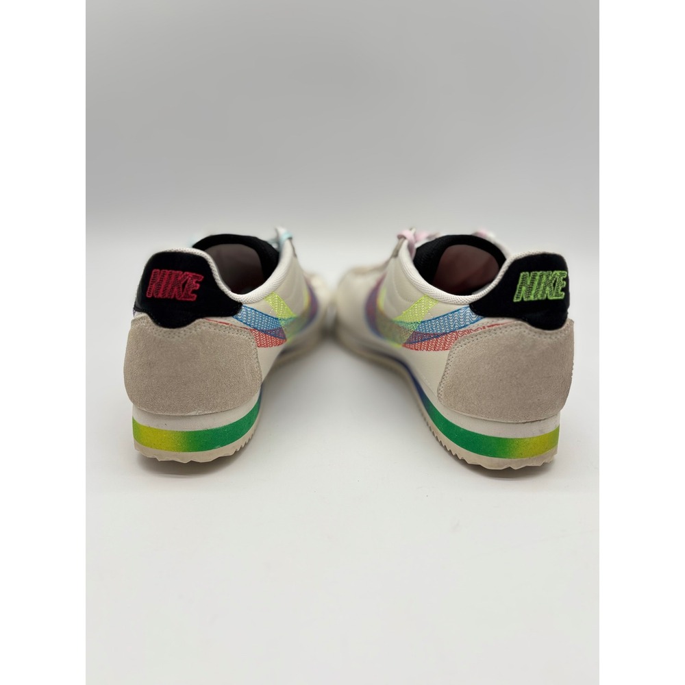 Nike Cortez Be True 2022 Rainbow Summit White Multi Men 10 DR5491-100 Sneaker - Picture 6 of 8